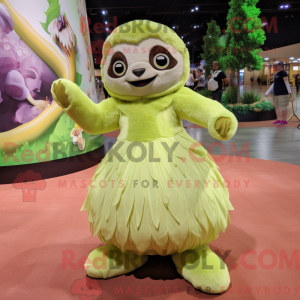 Mascot character of a Olive...
