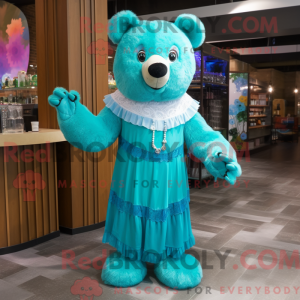 Mascot karakter van een...