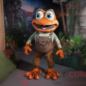 Postava maskota Rust Frog...