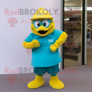 Teal Canary mascotte...