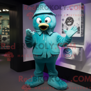 Mascot karakter van een...