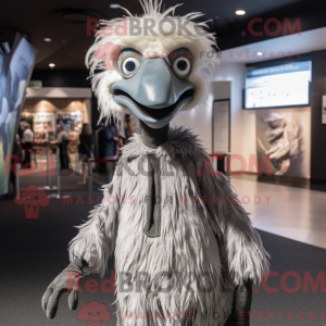 Maskot karakter af en Sølv...