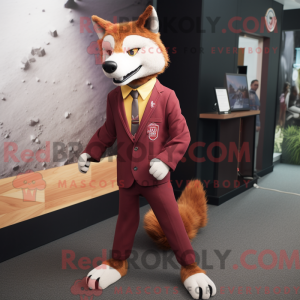 Mascot character of a...