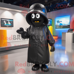 Mascot character of a Black...