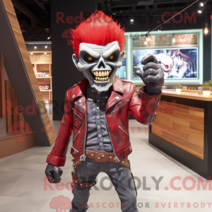 Mascot character of a Red...