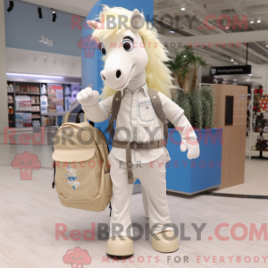 Mascot character of a Cream...