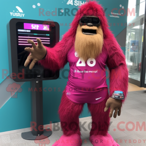 Mascottekarakter van een...