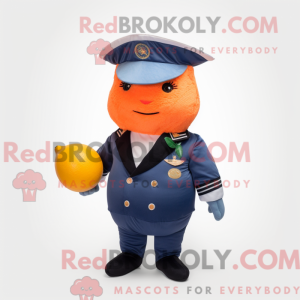 Maskotkarakter af en Navy...