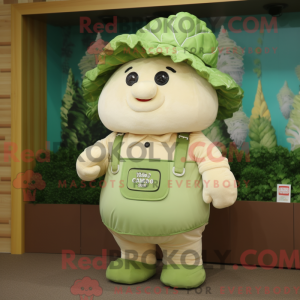 Maskot karakter af en...