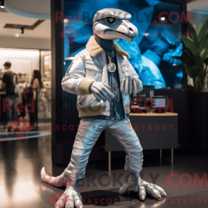 Máscara de um velociraptor...