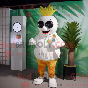 Mascot character of a White...