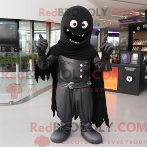 Mascot character of a Black...