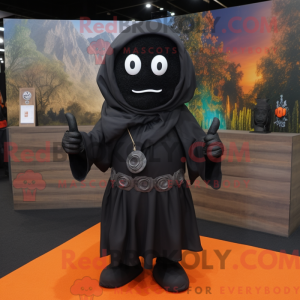 Mascot character of a Black...
