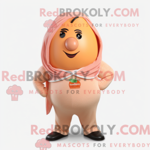 Maskottchen eines Peach...