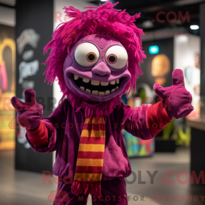 Postava maskota Magenta...