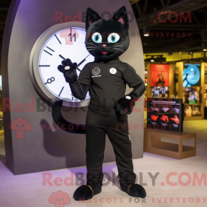 Mascot character of a Black...