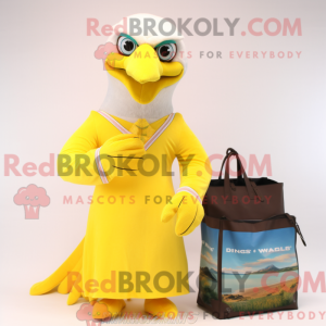 Mascot character of a Lemon...