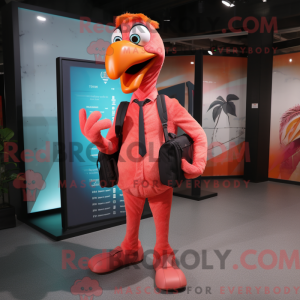 Mascot karakter van een...