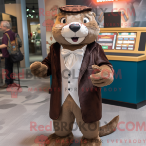 Personnage mascotte d une...