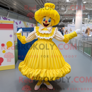 Personagem de máscara de um...