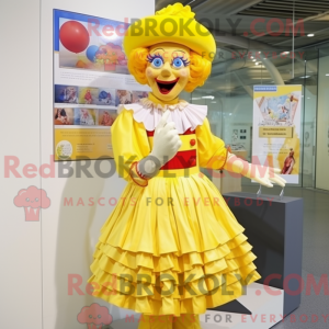 Personnage mascotte d un...