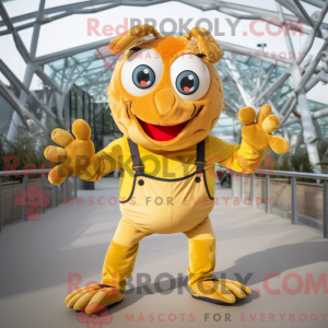 Mascot character of a Gold...
