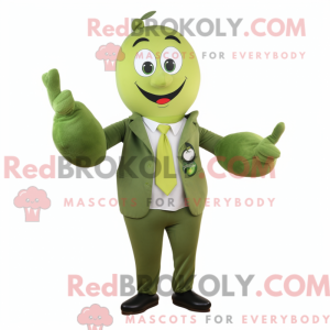 Postava maskota olivového...