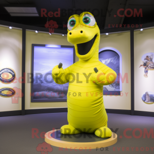 Mascot character of a Lemon...