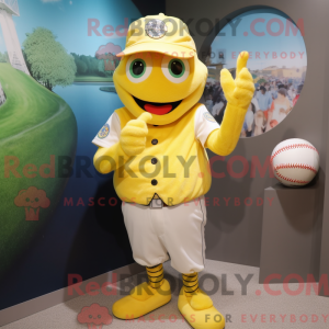 Mascot character of a Lemon...