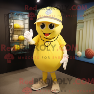 Mascot character of a Lemon...