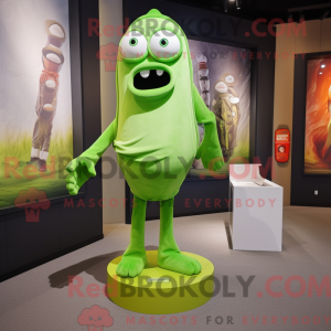Mascot character of a Lime...