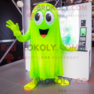 Mascot character of a Lime...