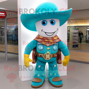 Turkis Cowboy maskot...