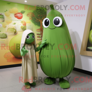 Mascot character of a Olive...
