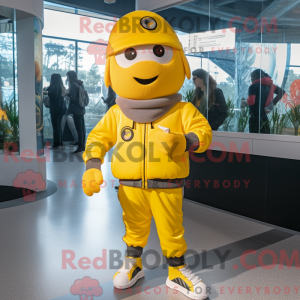 Mascot character of a...