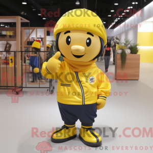 Mascot character of a...