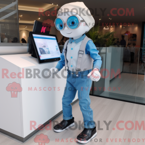 Mascottekarakter van een...
