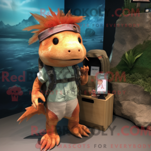 Personaje mascota de Rust...