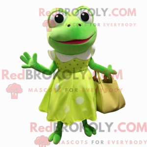 Mascot character of a Lime...