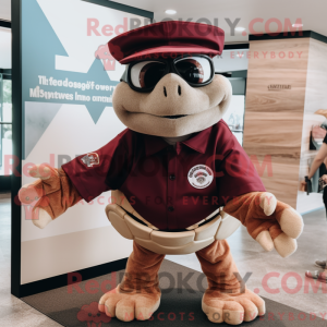 Mascot character of a...