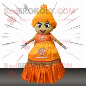 Oransje Biryani maskot...