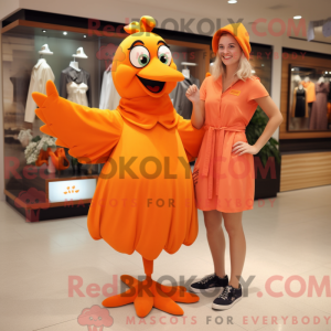 Maskot karakter af en...