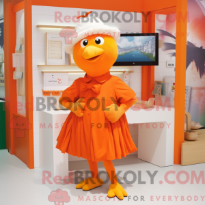 Mascot karakter van een...