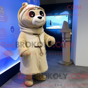 Mascot karakter van een...