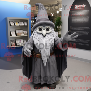Mascot character of a Gray...