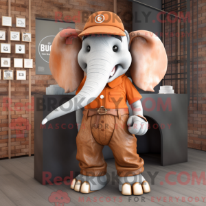Mascot character of a Rust...