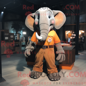 Mascot character of a Rust...