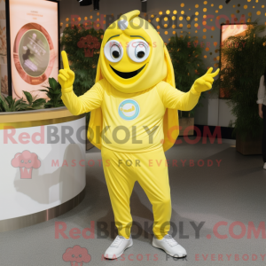 Mascot karakter van een...