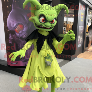 Mascot character of a Lime...