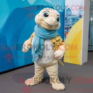 Mascot character of a Cream...